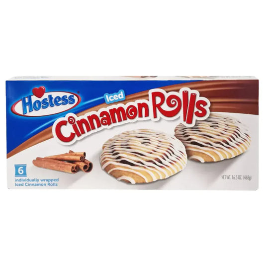 Hostess Iced Cinnamon Rolls 6er